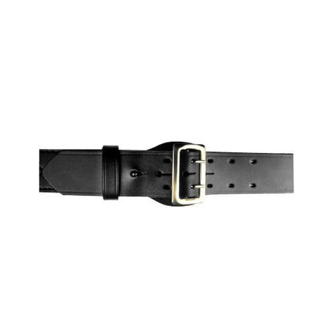 Boston Leather Sam Browne Duty Belt, Fully Lined, 2 1/4 Wide Basketweave - Style 6501