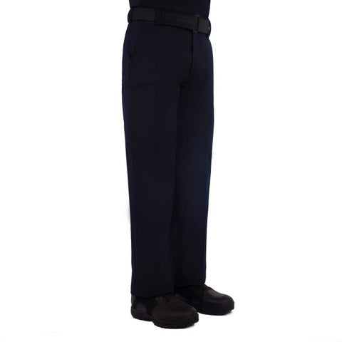 BLAUER MEN'S HIDDEN PKT. WOOL BLEND TROUSERS Navy - 8567T