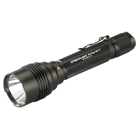STREAMLIGHT, INC. ProTac HL 3 with 3 CR123A lithium batteries- Black -Style 88047