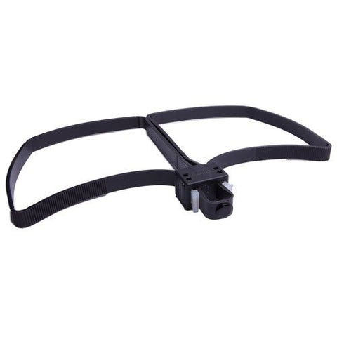 UZI Flex Cuff Black Foldable - Style CC-UZI-FLXC-B