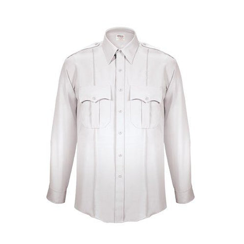 Elbeco Men's TexTrop2 Long Sleeve Shirt- White Style ELB-310N