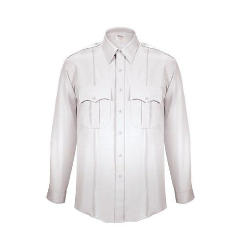 Elbeco Men's TexTrop2 Long Sleeve Shirt- White Style ELB-Z310N