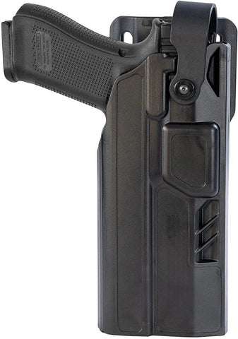 Gould & Goodrich X4000 Light Bearing Holster w/ Duty Belt-Weave - Style GG-X4000-17H-1W