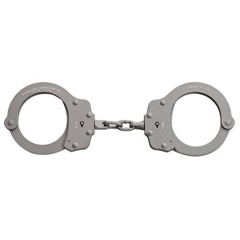 PEERLESS HANDCUFF COMPANY Chain Link Handcuff - Superlite - Grey Finish 730C