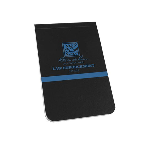 Rite in Rain Thin Blue Line All-Weather Notebook - Style RIR-1023