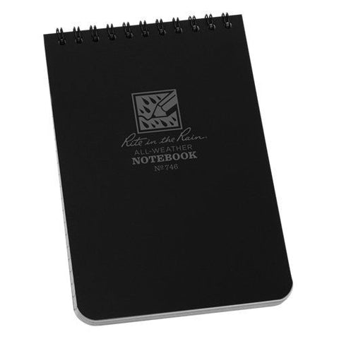 Rite in the Rain 3x5 BK Notebook