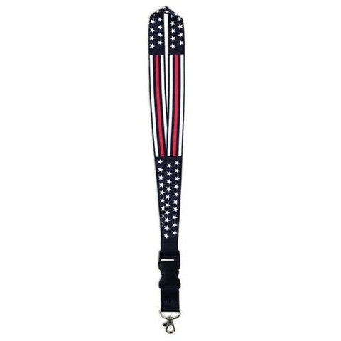 Thin Red Line Lanyard - Stars and Stripes - TBL-TRL-AM-LAN