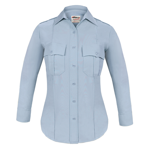 Elbeco Womens, TexTrop2 Long Sleeve Shirts, Ladies Choice - Blue - ELB-9313LCN
