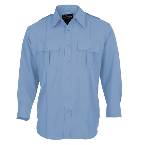 Tact Squad Long Sleeve Polyester Shirt Light Blue 8002