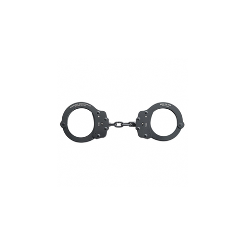 PEERLESS HANDCUFF COMPANY Chain Link Handcuff - Superlite - Black Finish 730c