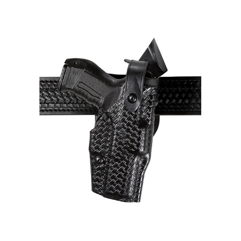 Safariland Model 6360 ALS/SLS Mid-Ride, Level III Retention Duty Holster  w/ Light - Style 6360-5932-131