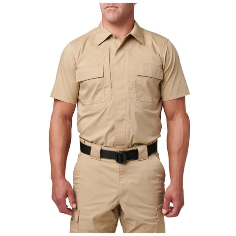 5.11 Tactical Flex-Tac TDU Khaki Ripstop Short Sleeve - Style 71095