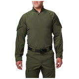 5.11 Flex-Tac TDU Long Sleeve OD Green Shirt - Style 72565