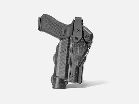 Alien Gear Rapid Force Duty Holster G19/45 with Light RH - Style RD-M-0057-BW-RH-L1-C