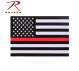 Rothco Thin Red Line Flag Decal - Style 1295