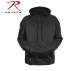 Rothco Plain Black Concealed Carry Hoodie - Style 2073