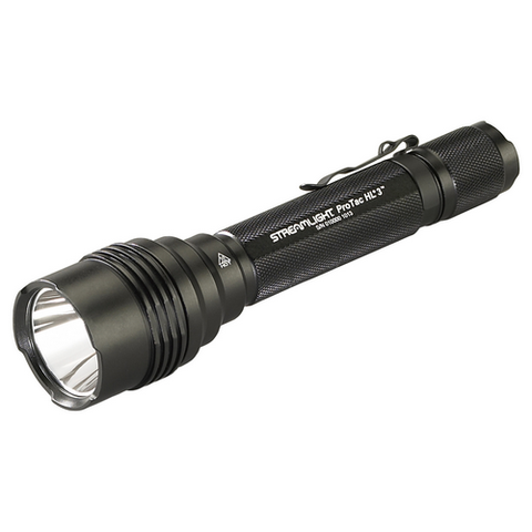 STREAMLIGHT, INC.  ProTac HL 3 with 3 CR123A lithium batteries- Black -Style 88047