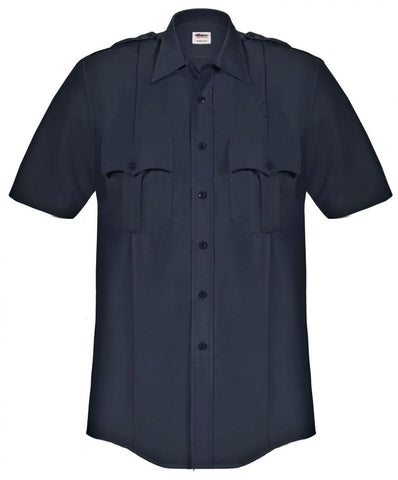 Elbeco Paragon Plus Men's SS Shirt - Navy - Style P834