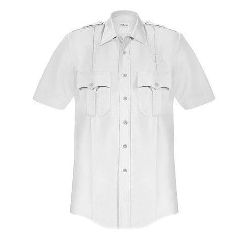 Elbeco Paragon Plus Men's SS Shirt - White - Style P867