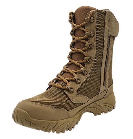 Altai 8" Brown Boot With Side Zip- Style MFH200-Z